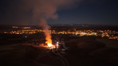 Kırıkkale'de 650 ton saman balyası kundaklandı