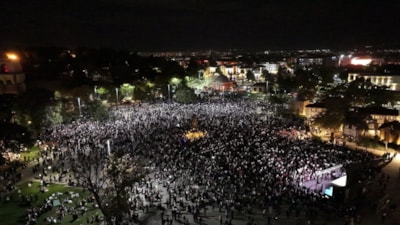 Konyalılar Gazze için sessiz eylem gerçekleştirdi