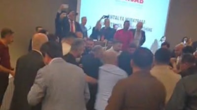 Antalya'da TÜRSAB seçimlerinde tansiyon yükseldi