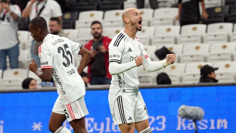 Beşiktaş'ın gollerini yabancılar attı