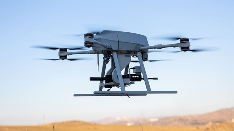 Alman polisi tehdit teşkil eden drone'ları düşürebilecek