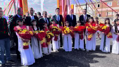 Mardin'de Adnan Polat Galatasaray Spor ve Eğitim Merkezi açıldı