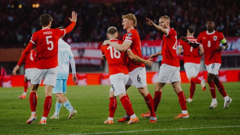 Avusturya’dan gol yağmuru: San Marino’yu 10-0’la geçtiler