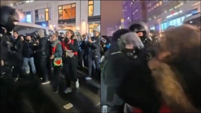 Almanya'da polisten milletvekiline yumruklu saldırı