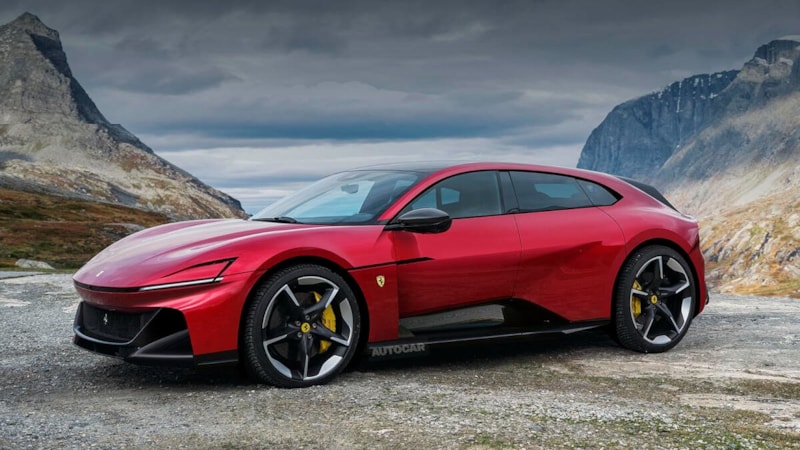 Elektrikli ilk Ferrari modelinin teknik özellikleri belli oldu