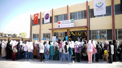 Suriye’de işkence merkezi eğitime kazandırıldı