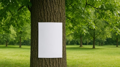 Sonbaharda bahçıvanlar ağaçların gövdesine kağıt yapıştırıyor: İşte sebebi