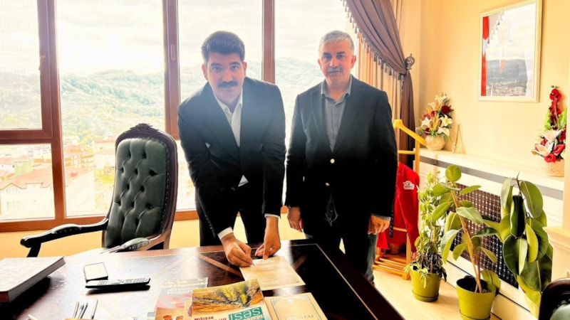 Ordu'da kaymakam, görev yaptığı Korgan ilçesinin futbol takımında oynayacak