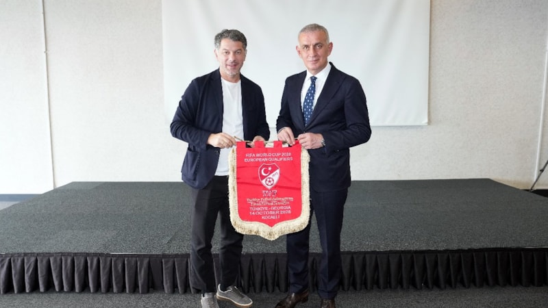 Türkiye - Gürcistan resmi maç yemeği gerçekleşti