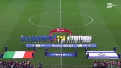 İtalyan taraftarlar, soykırımcı İsrail’in marşını ıslıkladı