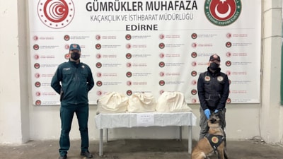 Edirne sınır kapısında narkotik operasyonu: 36 kilo uyuşturucu ele geçirildi