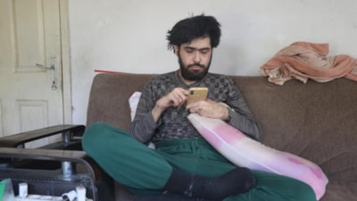 Hatay'da yıllardır dışarı çıkmayan gencin eski hali ortaya çıktı