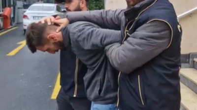 Sarıyer'de oto tamirhanesini kurşunlayan motosikletli saldırgan yakalandı