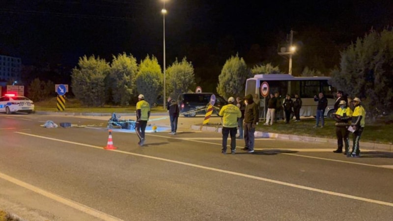 Bilecik'te midibüs ile çarpışan motosikletin sürücüsü öldü