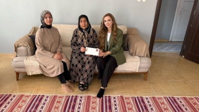 Cumhurbaşkanı Erdoğan'ın mektubu, Mardin'deki şehit ailelerine verildi