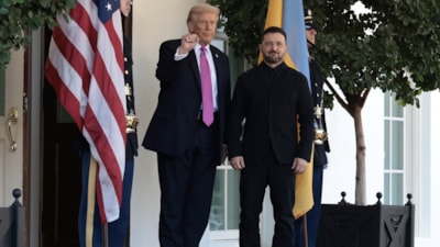 Beyaz Saray'da 3. görüşme: Trump, Zelensky'i ağırladı