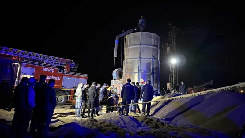 Edirne'de yaşlı adam çeltik kurutma makinesinde ölü bulundu