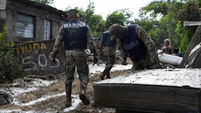 Meksika'da sellerde can kaybı artıyor