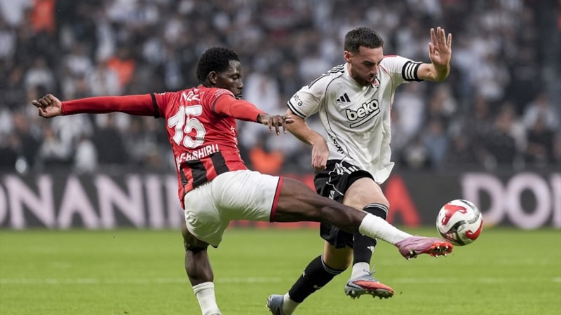 Beşiktaş, Gençlerbirliği'ne yenildi