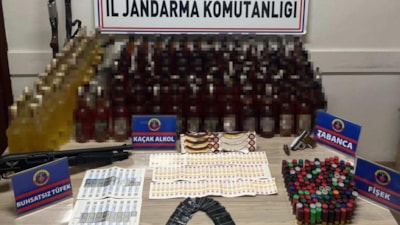 Manisa'da sahte içki operasyonu