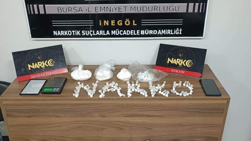 Bursa'da uyuşturucu operasyonu: 1 gözaltı