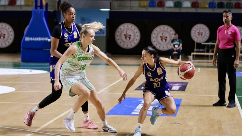 Fenerbahçe, Kocaeli Kadın Basketbol deplasmanında galip geldi