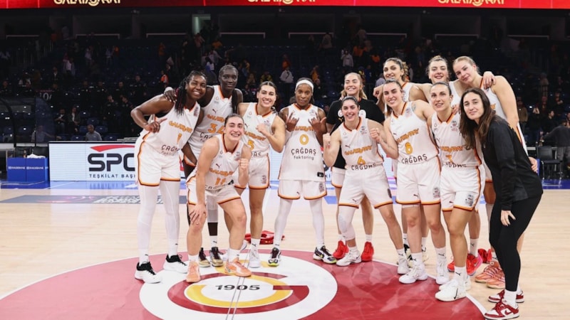 Galatasaray, Melikgazi Kayseri Basketbol'u farklı yendi