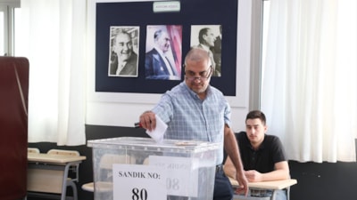 KKTC'de seçimde şu ana kadar seçmenlerin yüzde 13,43'ü oy kullandı