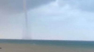 İskenderun Körfezi’nde hortum paniği