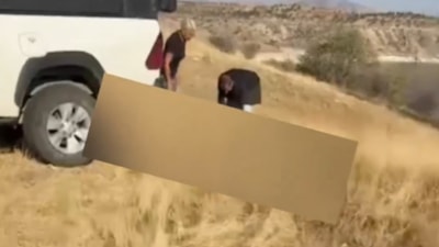 Batman'da Fransız turist, gezi sırasında kalbine yenildi