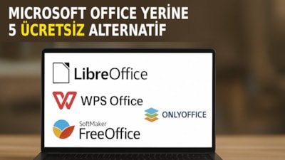 Microsoft Office yerine kullanabileceğiniz en iyi 5 ücretsiz program