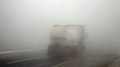 Erzincan'da sis etkisini gösterdi