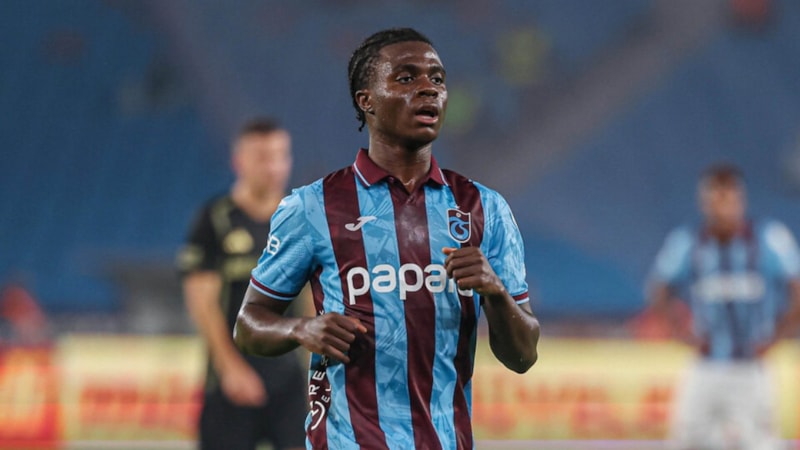 Trabzonspor'da Oulai'nin performansı beğeni topladı