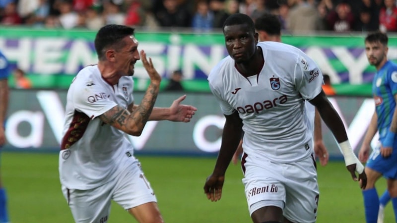Trabzonspor 131 hafta sonra 4'te 4 hedefinde