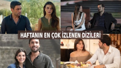 Haftanın en çok izlenen dizileri belli oldu: Zirvede sürpriz bir isim var