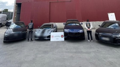 Ticaret Bakanlığı: 288 milyon TL değerinde 10 lüks araca el konuldu