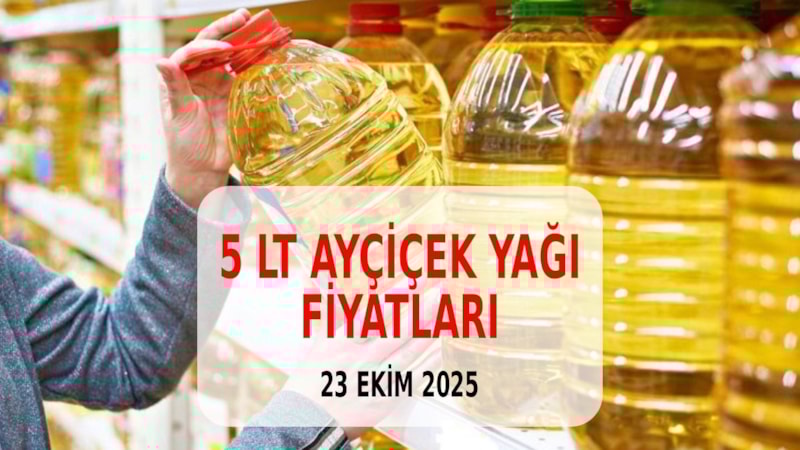 Ekim ayında 5 lt ayçiçek yağı fırsatları: A101, ŞOK, Migros, CarrefourSA…