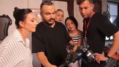 Güllü'nün son klibinin kamera arkası görüntüleri ortaya çıktı