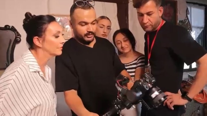 Güllü'nün son klibinin kamera arkası görüntüleri ortaya çıktı