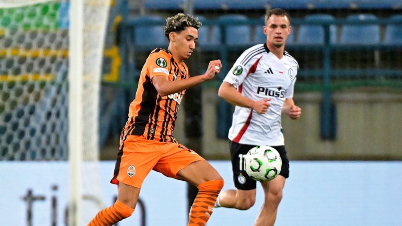 Shakhtar Donetsk, Legia Varşova'ya son dakika golüyle yenildi