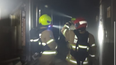 Balıkesir'de fabrikada korkutan yangın