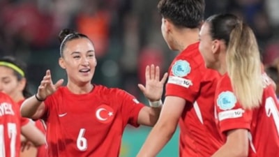 Kadın Futbol Milli Takımı'ndan play-off maçında gol yağmuru