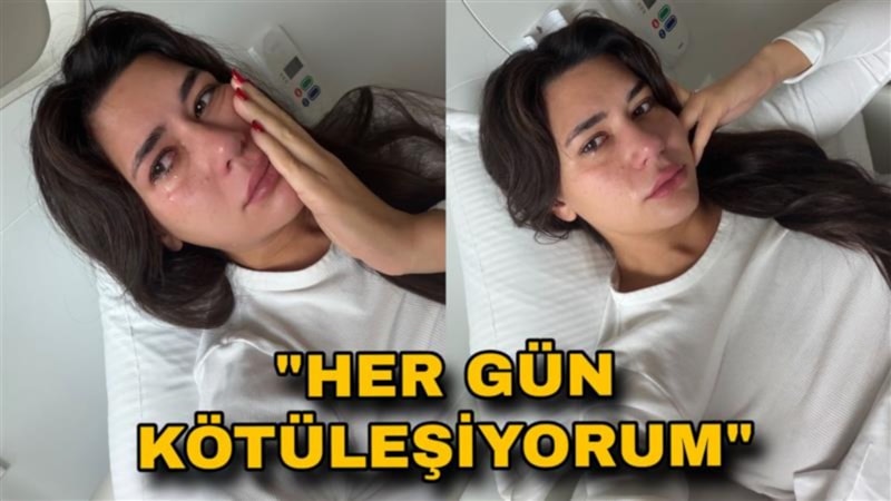Fenomen Sibil Çetinkaya hastanede: Ağlayarak paylaştı! 