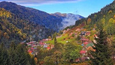 Ayder Yaylası'nda sonbahar renkleri