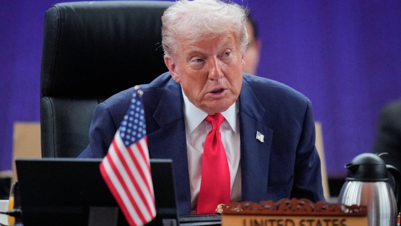 Trump: Orta Doğu'da çok güçlü ve kalıcı bir barış olacak