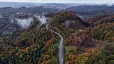Sakarya'da Çam Dağı'nda eşsiz renk cümbüşü hayran bıraktı