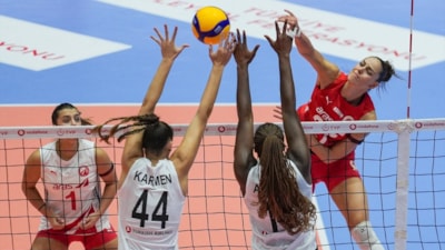 Aras Spor, Türk Hava Yolları'nı mağlup etti