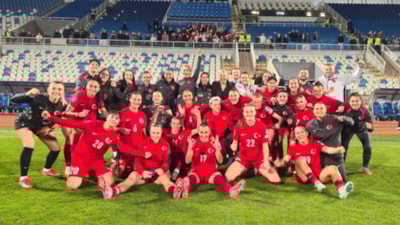 A Milli Kadın Futbol Takımı, yarın Kosova'yı konuk edecek