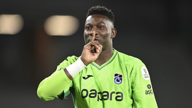 Trabzon'da Andre Onana fark yaratıyor