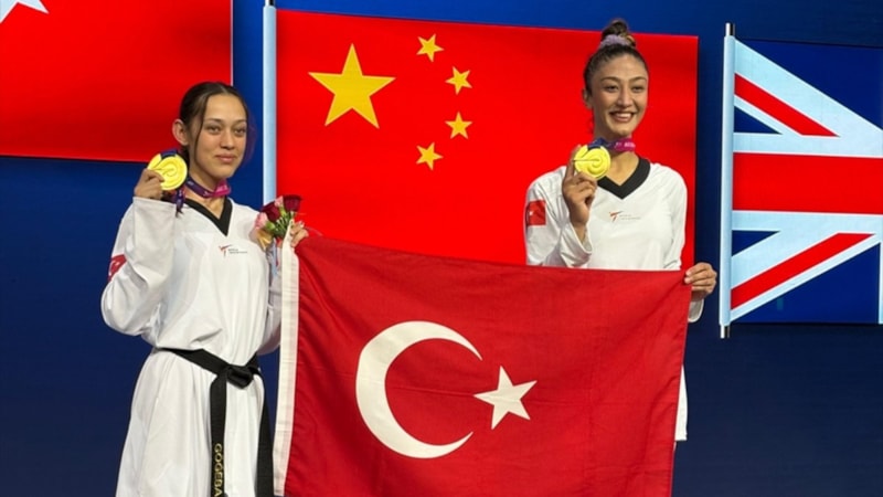 Emine Göğebakan ve Nafia Kuş Aydın dünya şampiyonu oldu